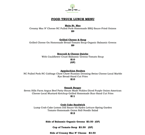 Smash Burger, Appalachian Reuben OR Crab Cake Sand