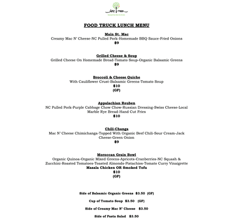 Chef is offering his Chili-Changa for lunch today,