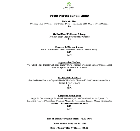 Back by popular demand, GRILLED MAC N' CHEESE WITH