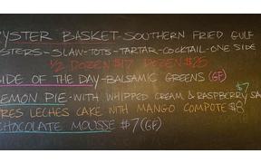 New specials for dinner on Friday, August 14