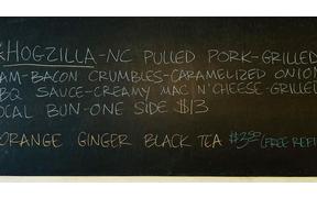 Hogzilla! Need we say more? Come see us 12pm-8pm for a gosh darn good sandwich, September 23rd