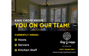 King Cropp needs YOU to be a part of our team