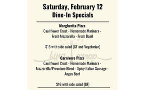 Saturday specials just for you! Come on out and see us