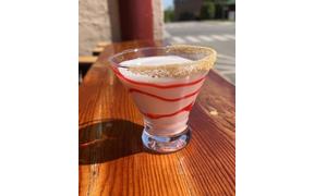 Top a delicious meal with a new dessert cocktail-Strawberry Dream-whipped vodka-homemade ...
