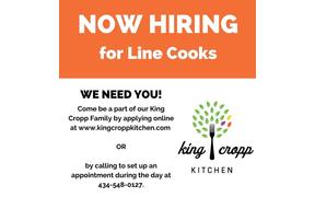 Come be a part of the best kitchen in Danville!