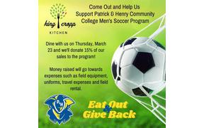 King Cropp Gives Back! Our boys love soccer and we're excited to help a local program