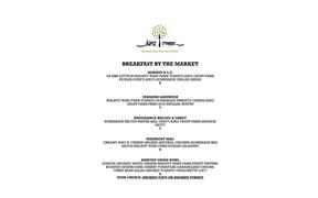 A reminder that we're serving up breakfast/brunch/lunch by the market on Craghead
