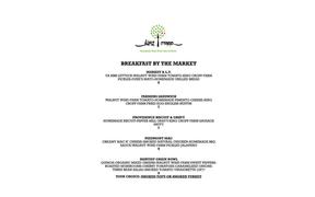 A reminder that we're serving up breakfast/brunch/lunch by the market on Craghead