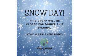 Enjoy your snow day and we'll see you next week!