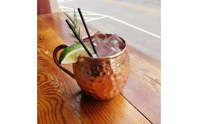 Brooke made a delicious Friday night cocktail