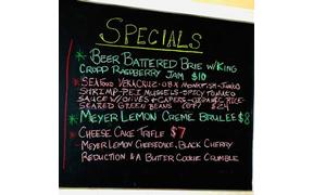 Here is our Featured Specials for Tonight!