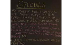 These are the specials for dinner tonight at 621 Main St