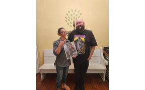 We were so excited to see Jeremy Strange tonight because he was just recently featured in Evince ...