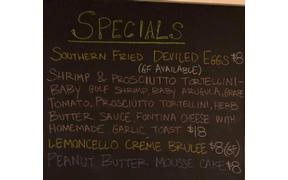 These are our specials tonight at 621 Main St