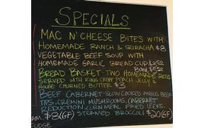 Here are our specials for Saturday, February 2nd