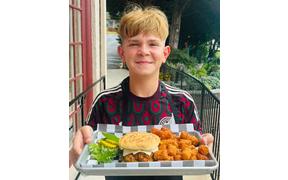 Avery's been helping dad aka Chef with your Wednesday, July 16th dinner special