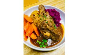 It's the last night for our Lamb Shank special