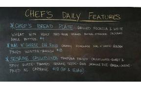 Chef has something special for dinner tonight so come see us 5:30-9:30PM for dinner