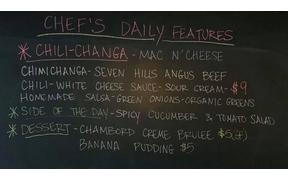 This is perfect weather for Chef's Chili-Changa today