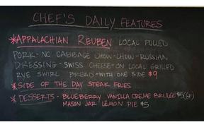 The Appalachian Reuben is back for our lunch special today 11am-2pm