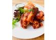 Have you tried our wings yet? Here they are tossed in Chef's Homemade BBQ sauce