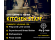 We are so close to opening but we still need kitchen staff