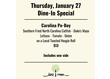 Chef has a tasty special for today, Thursday, January 27!