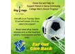 King Cropp Gives Back! Our boys love soccer and we're excited to help a local program