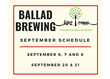 We're excited to set up shop at Ballad Brewing in the River District throughout the month of ...